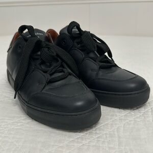 Zegna Triple Stitch Couture Sneakers, men’s size 11, multi brown and back